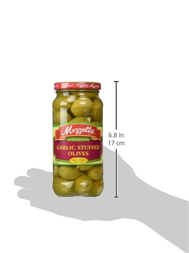 Mezzetta Stuffed Olives, Garlic, 3 Count