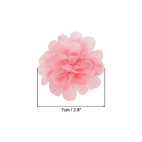 PATIKIL 2.8" Chiffon Flowers - Image 2