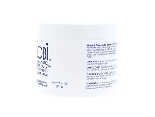 Nairobi Therapeutic Dandra-Solve Moisturizing Scalp Balm Unisex, 4 Ounce by Nairobi