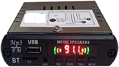 Bluetooth Mini Car Stereo, MP3 Player with FM,AUX & USB