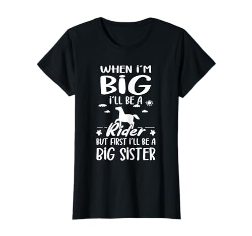 Anuncio de I'll Be A Big Sister Baby Girl Camiseta