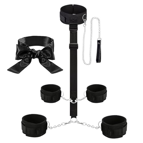 Vxcbad BDSM Bondage Fesseln Toy, Sexspielzeug für Paare, Adult Intimate Accessories Set for Couples, Extremes SM Kit, Bondageset und Fesselset für Anfänger