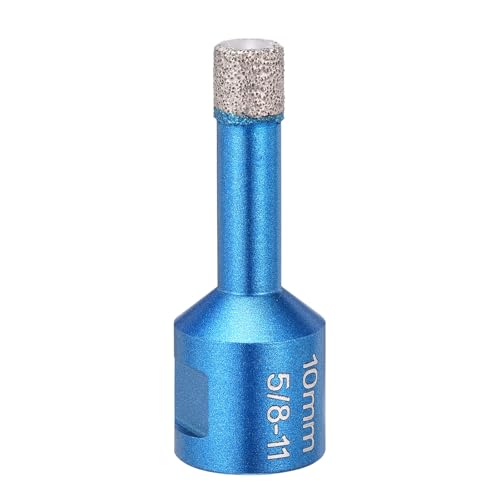 PATIKIL 3/8" Diamond Hole Saw 10mm with 5/8"-11 Thread Blue