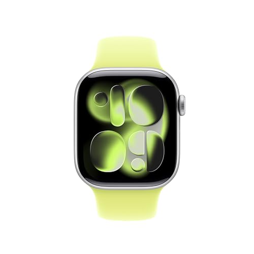 Image of Apple Watch Band - Sport Band - 42mm - Neon Yellow - S /M