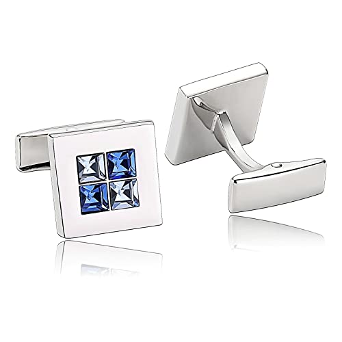 Mancuernillas personalizadas cuadradas para hombre miniatura 1