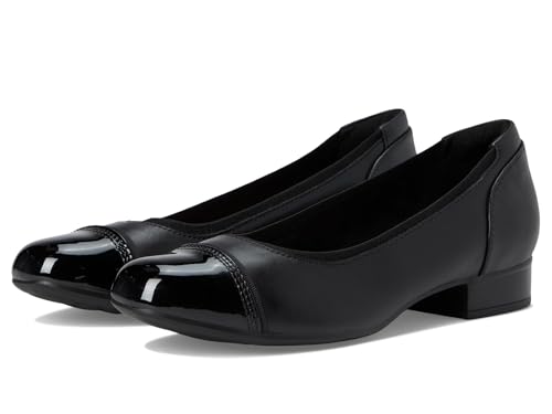 Clarks Clarks Women's Krystine May Black Leather 7.5 Medium