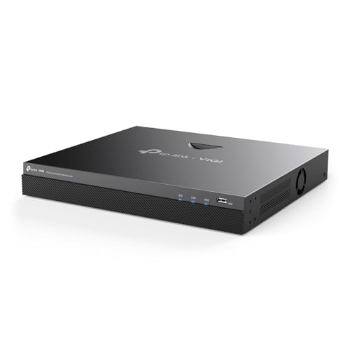 Image of VIGI NVR2016H 16 Channel Network Video Recorder, 4K HDMI, 16MP, H.265+, Plug and Play, Two-Way Audio, Remote Monitoring