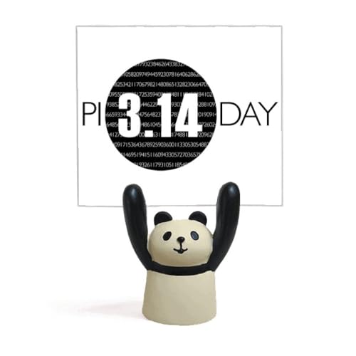 Panda pince note cadeau original anniversaire prof de maths Pi Jour