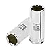 Truper 13778 / D-5018-HM - 18 mm 6-Point Deep Socket, 3/8