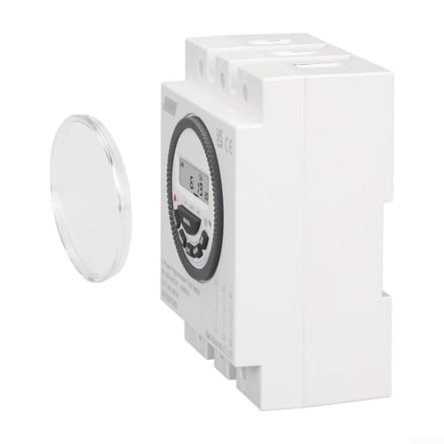 Interruptor temporizador trifásico programable TM619 de 380V para control industrial de 7 días 8
