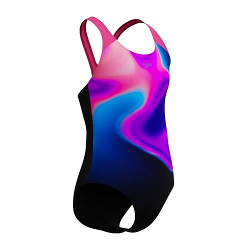 Bañador Speedo de niña con espalda Splashback de alta libertad 3