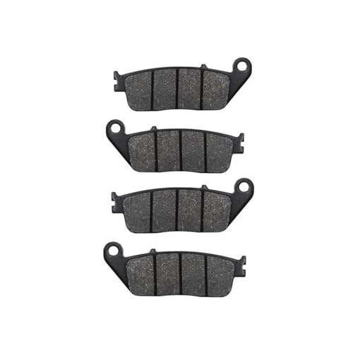 NANGAEBPPW Freno para 559 CB600F CB 600 F CBR600 CBR 600 F3 CB600 CBF600 CB750 CBF1000 Pastillas De Freno Delanteras Y Traseras Motocicletas(2 Pares Delanteros)