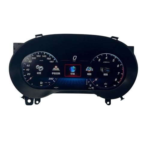 Odómetro y velocímetro en panel de instrumentos LCD para Mercedes A GLA