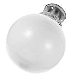 Design élégant : la forme ronde de cette lampe de jardin apporte une touche sophistiquée à votre décoration extérieure, en faisant un ajout stylé à tout espace, éclairage de terrasse ou lampadaire extérieur