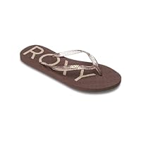 Roxy Viva Sparkle, Sandalia Mujer, Pardo, 37 EU