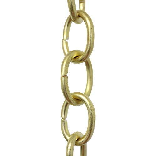 Rch Hardware Ch-42-Ad Brass Chandelier Chain, Acid Dipped (1 Foot) #TOP17