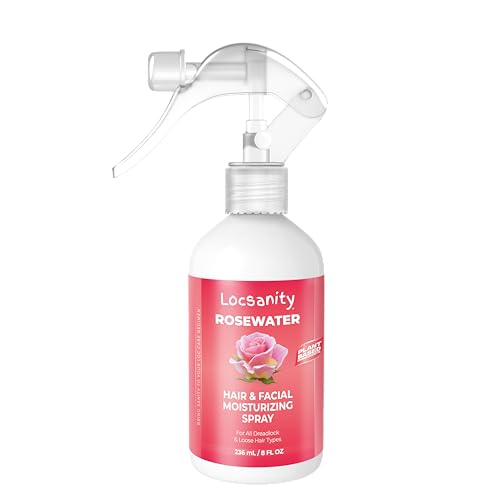 Locsanity Pure Rosewater Hair and Facial Spray – Regular Size