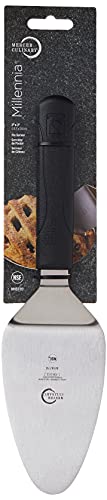 Image of Mercer Culinary Millennia Pie Knife /Server, 5 Inch x 3 Inch Blade, Black Handle