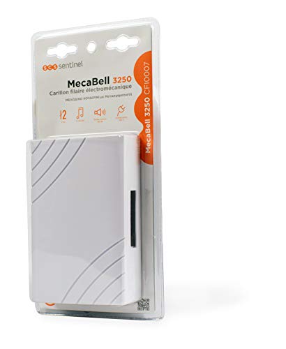 scs sentinel cfi0007 carillon filaire sonnette filaire Électromécanique avec transformateur 8v intégré 1 mélodie mecabell 3250