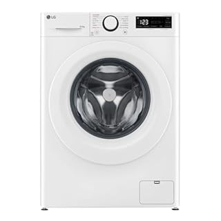 LG D2R3S08NSWW Lavasciuga Slim 8/5kg AI DD, Classe E, 1200 Giri, AI Wash, Vapore