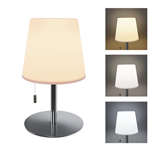 Led Akku Tischlampe Kabellos Dimmbar Warmweiß/Weiß/Kaltweiß, Tragbare...