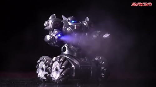 Image of Magicwand Drift Stunt Programmable Gesture Sensing Dancing & Walking Robot for Kids with Lights【White or Black】