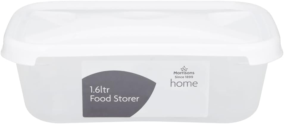 Morrisons Food Storage Box and Lid, 1.6L