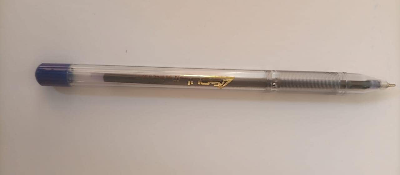 A single Soul Soft Ballpoint Pen, 0.7mm, blue ink.