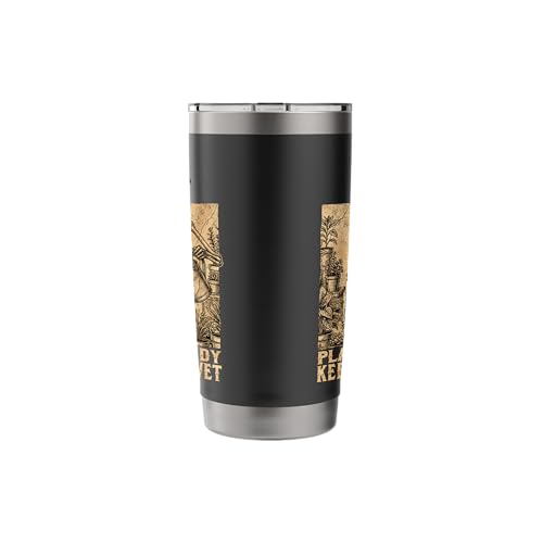 Funny Gardening Dad Plant Daddy Keeps them Wet Gardener Stainless Steel Insulated Tumbler