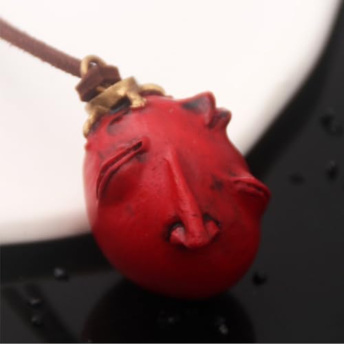 VYZUTR Ei des Königs Halskette für Cosplay The Golden Age Bogen Anhänger Schmuck Kostüm Zubehör Requisite Fan Geschenk (Berserk Behelit Griffith)