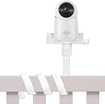 Moniteur pour bébé compatible avec les optiques pour nourrissons DXR-8 Pro, DXR-8 Moniteur bébé et la plupart des autres moniteurs de bébé, porte-photo pour bébé universel pour les lits sans outils ou dommages muraux