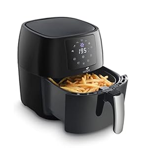 SENYA Multifunctionele hetelucht friteuse 4,5L, My Air Cook, 7 automatische programma’s, 1400W, SYCK-AF002