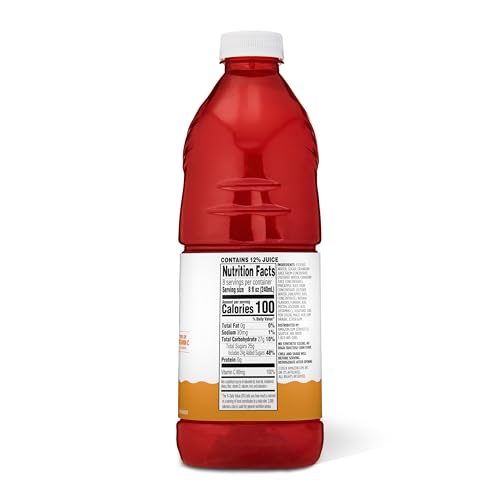 Amazon Grocery, Cranberry Pineapple Juice Cocktail, 64 Fl Oz (Previously Amazon Fresh, Packaging May Vary)