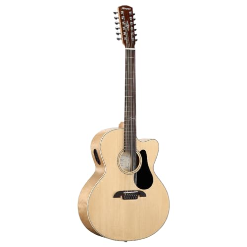Alvarez AJ80ce 12-string Acoustic-electric Guitar - Natural