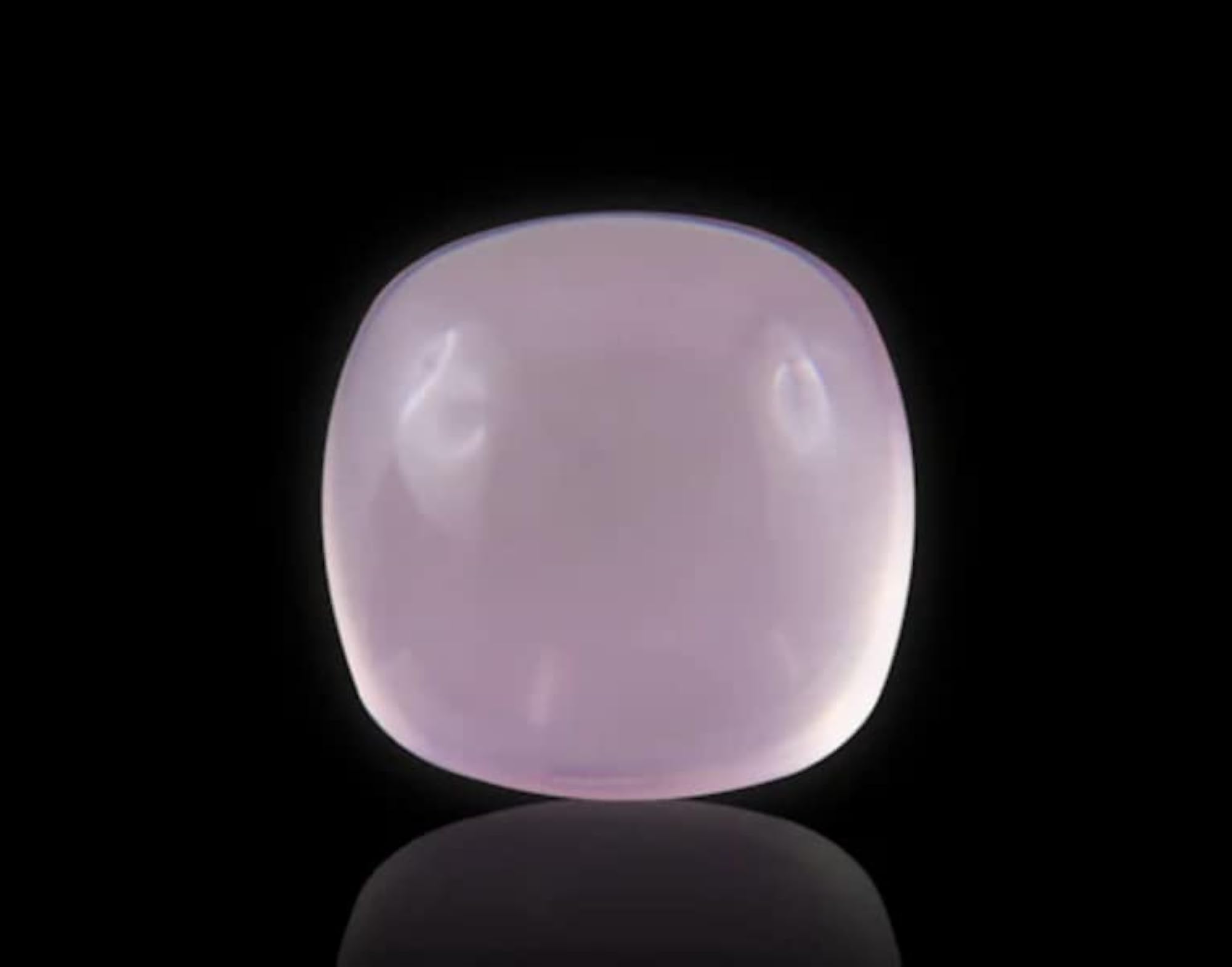 Women's Certified 12.50 Carat Pink Quartz Cushion Shape Stone