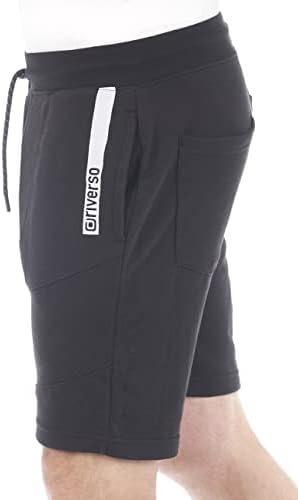 riverso RIVNico Basic T-shirt voor heren, met V-hals, korte mouwen, effen, regular fit, katoen