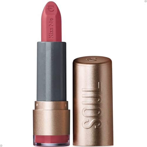 Batom Kiss me matte Pink nude Eudora