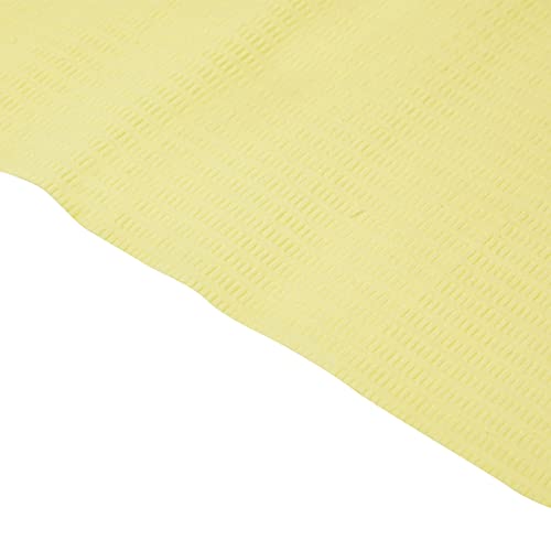 125 Pack Dental Bibs, Disposable Water Resistant Dentist Napkin For Tattoo Piercing Supplies, Absorbent Single Use Clothing Protectors With Polyethylene Film (13 X 18 Inch, Yellow) #TOP5