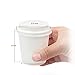 Golden Apple, Disposable Paper Coffee Cups 4 oz. Cups & Lids Quantity 50 cups per pack.