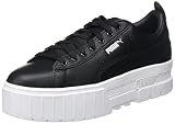 PUMA Damen Mayze Classic WNS Sneaker, Black White, 37.5 EU