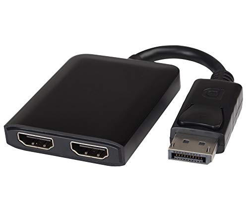 Adaptateur DisplayPort vers 2 HDMI PremiumCord pour double écran 4K