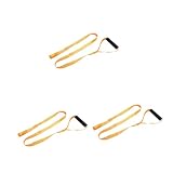 Toyvian 3 Stück Hirschstreifengürtel schwer Jagdzubehör für Männer Geweih Outdoor-Accessoire REH Hirschjagdausrüstung Jagdausrüstung und Zubehör Wanderzubehör Nylon Orange
