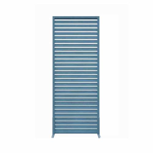 Valla independiente de instalación rápida para exteriores, divisor de madera para patio, jardín, marco de soporte para plantas y decoración del hogar (60 x 150 cm)