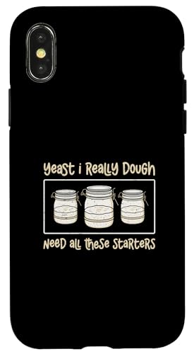 �y�� I Really Dough Need All These Starters �T���[�h�E�x�C�J�[ �X�}�z�P�[�X iPhone X/XS �p