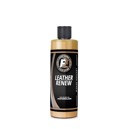 ExoForma Leather Renew – Leather Cleaner, Conditioner & Protectant from UV – Car Leather Cleaning Supplies – Restores Shine & Natural Scent