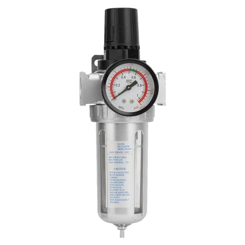 Régulateur de compresseur d'air BSP 1/27 cm et de pression d'eau avec raccord