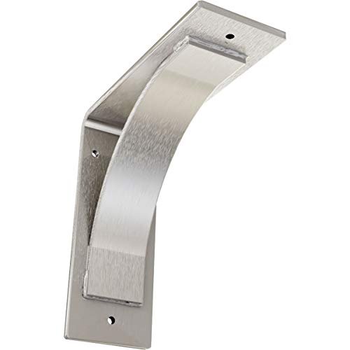 3" W x 8" D x 8" H Morris Steel Bracket, Stainless Steel