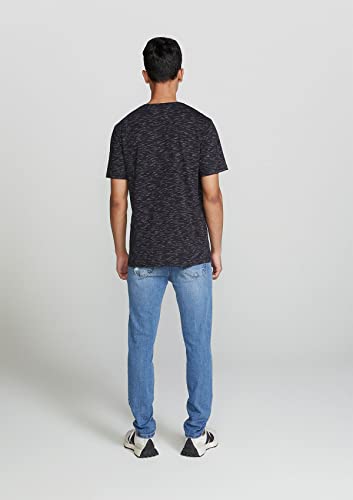 Calça Jeans Masculina Skinny Com Elastano Azul 044