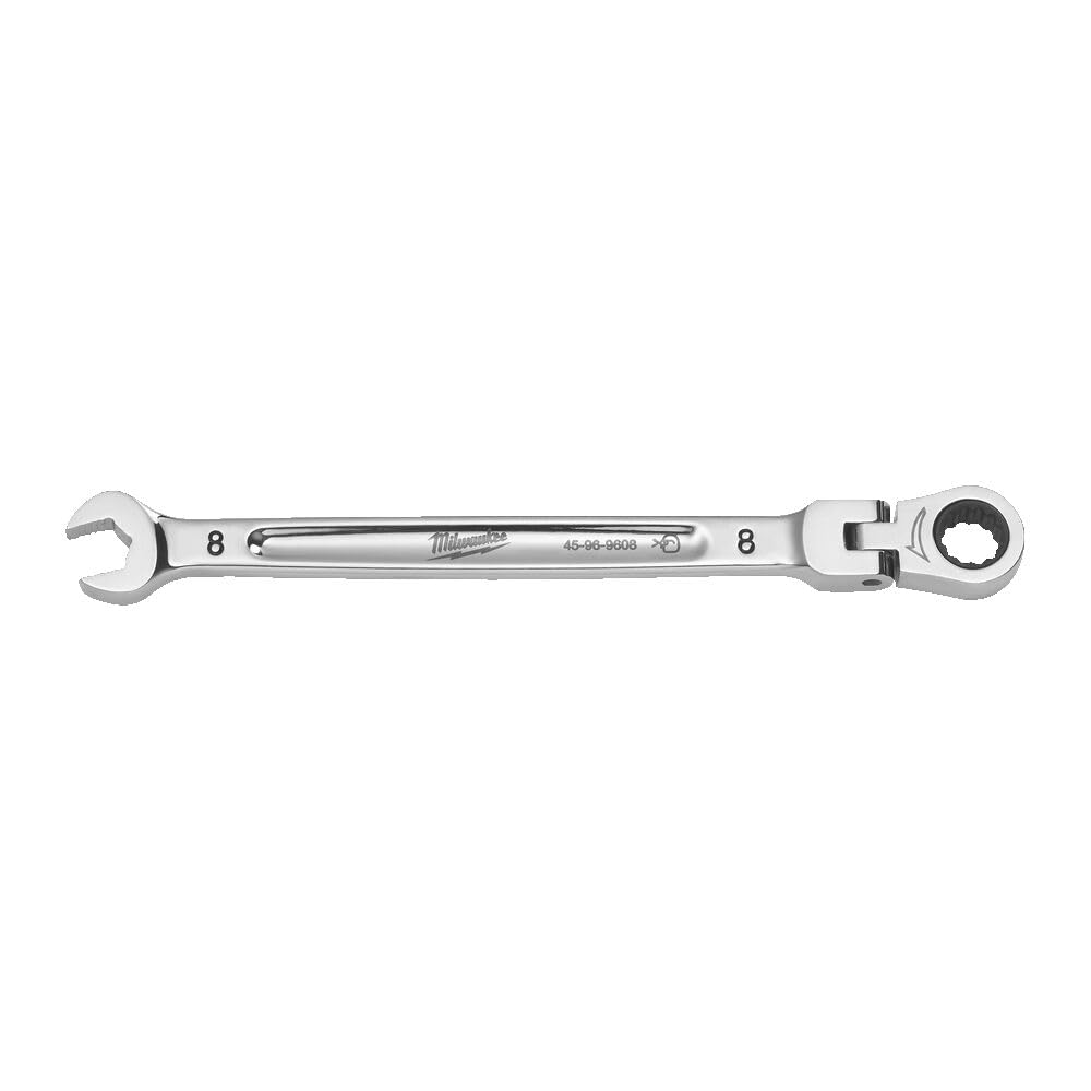 Milwaukee, Schraubenschlüssel, Zubehör 4932480181 8 mm MAX BITE™ Ratschenschlüssel mit flexiblem Einsatz
