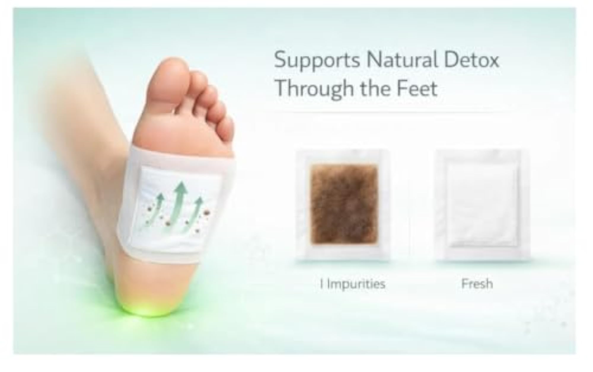 Mild Care Detox Foot Pads with Acupoint Massage